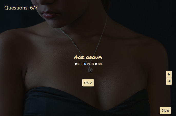 guess who project screenshot